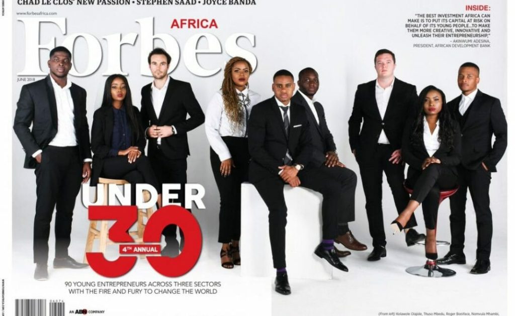 Forbes Africa releases 2018's 30 Under 30 List, Wizkid, Davido, Falz, Yemi others