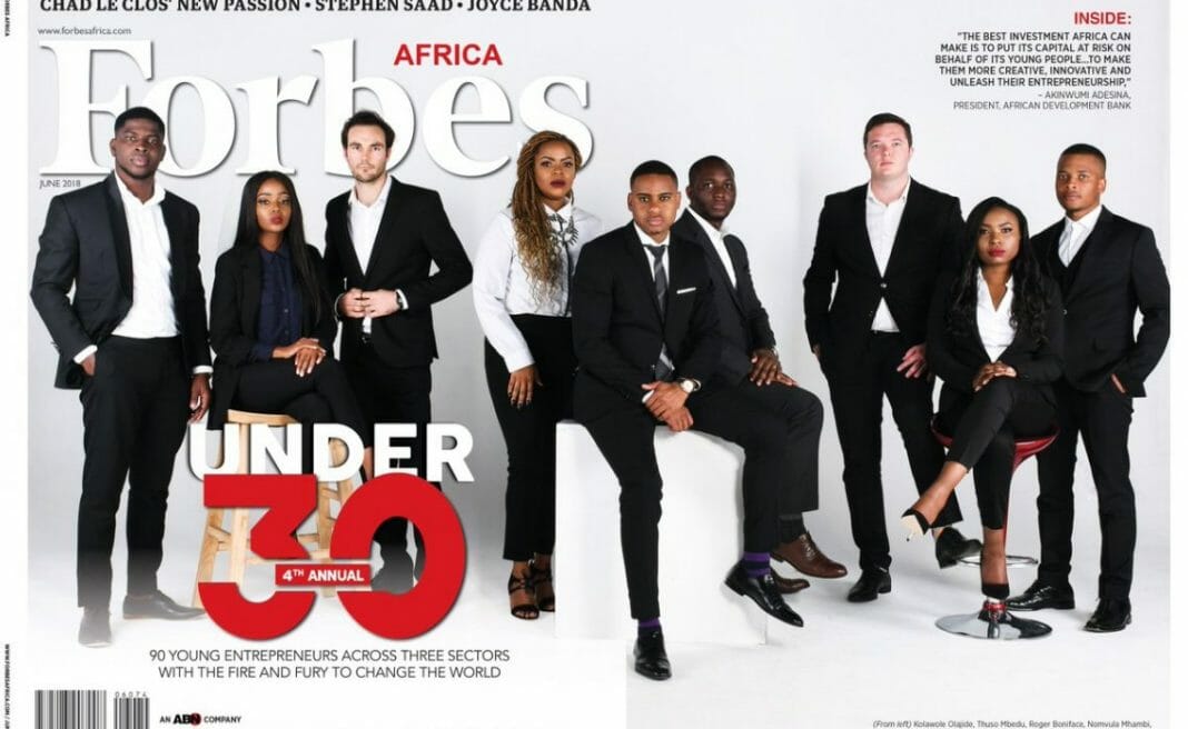 Forbes Africa releases 2018's 30 Under 30 List, Wizkid, Davido, Falz, Yemi others