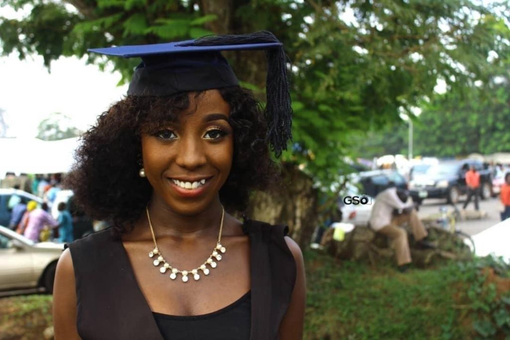 Modupe Ojo, first-class graduate with the help of Yoruba