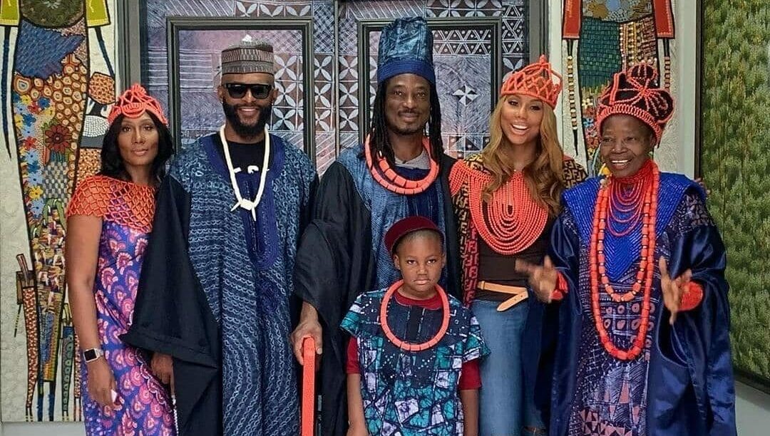 David Adefeso and partner Tamar Braxton Welcomed to Africa The Root