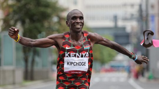 Kipchoge Of Kenya Wins Olympic Games Men Marathon Gold Medal